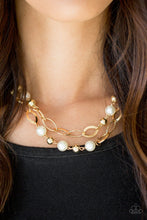 Load image into Gallery viewer, Paparazzi Necklace Glimmer Takes All Gold
