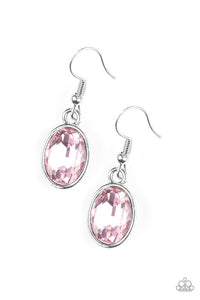 Paparazzi Earrings Oceans Away Pink