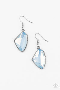 Paparazzi Earrings Mystic Mist Blue