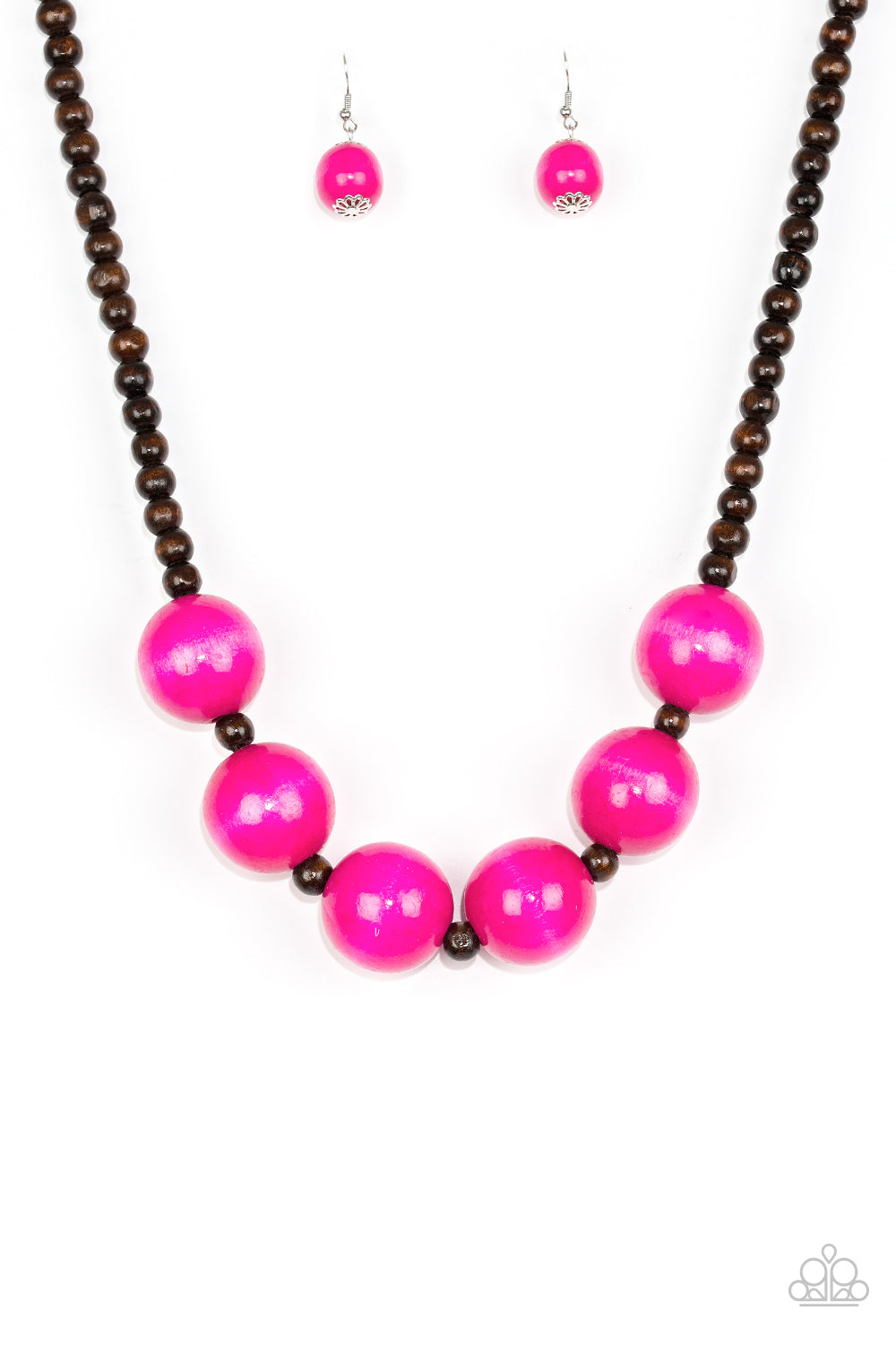 Paparazzi Necklaces Oh My Miami - Pink