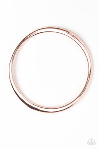 Paparazzi Bracelets Awesomely Asymmetrical Rose Gold