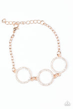 Load image into Gallery viewer, Paparazzi Bracelets Dress The Part - Rose Gold
