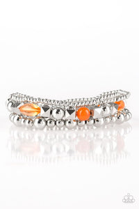 Paparazzi Bracelets Babe-alicious Orange