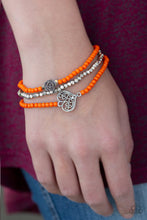 Load image into Gallery viewer, Paparazzi Bracelets Lover’s Loot Orange
