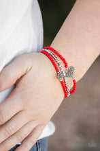 Load image into Gallery viewer, Paparazzi Bracelets Lover&#39;s Loot Red
