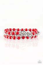 Load image into Gallery viewer, Paparazzi Bracelets Immeasurably Infinite Red
