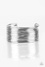 Load image into Gallery viewer, Paparazzi Bracelets Wire Warrior Silver
