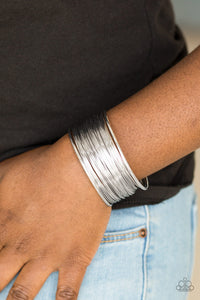 Paparazzi Bracelets Wire Warrior Silver