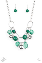 Load image into Gallery viewer, Paparazzi Necklaces Cosmic Getaway - Green
