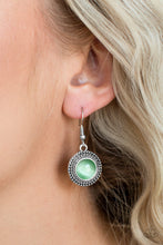 Load image into Gallery viewer, Paparazzi Earrings Time To Glow Up Green
