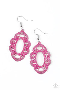 Paparazzi Earrings Mantras and Mandalas Pink