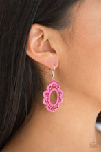 Load image into Gallery viewer, Paparazzi Earrings Mantras and Mandalas Pink
