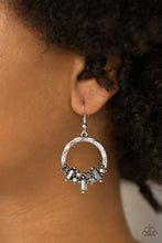 Load image into Gallery viewer, Paparazzi Earrings On the Uptrend Silver
