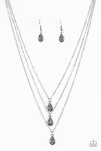 Load image into Gallery viewer, Paparazzi Necklaces Radiant Rainfall Silver
