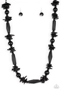 Paparazzi Necklaces Cozumel Coast Black