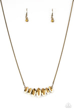 Load image into Gallery viewer, Paparazzi Necklaces Leading Lady - Brass
