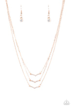 Load image into Gallery viewer, Paparazzi Necklaces   Pretty Petite - Rose Gold
