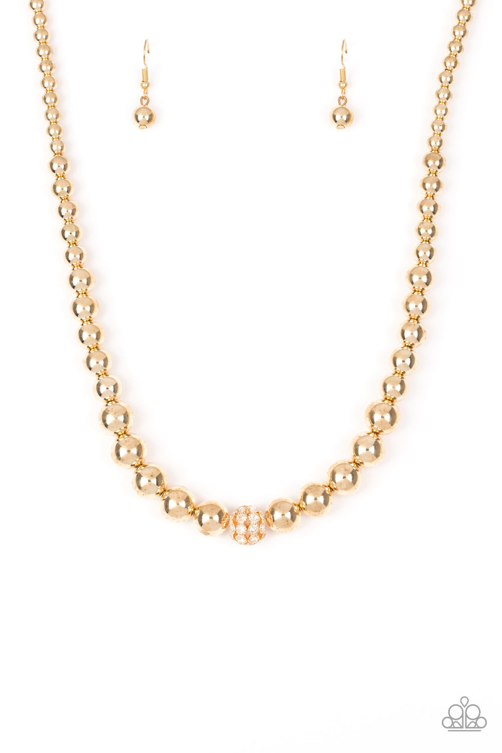 Paparazzi Necklaces High-Stakes FAME - Gold