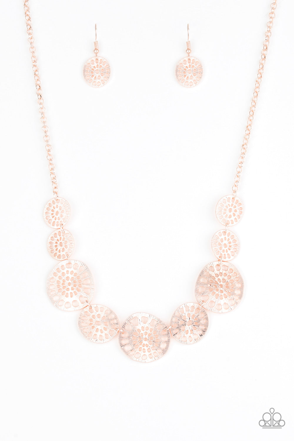 Paparazzi Necklaces Your Own Free WHEEL - Rose Gold
