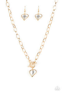 Paparazzi Necklaces Princeton Princess - Gold