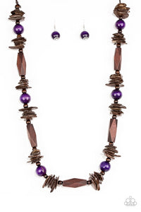 Paparazzi Necklaces Cozumel Coast Purple