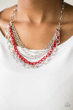 Load image into Gallery viewer, Paparazzi Necklaces Color Bomb Red
