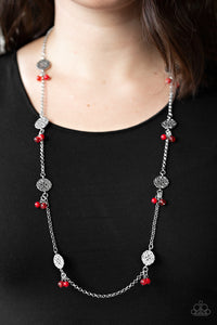 Paparazzi Necklaces Color Boost Red