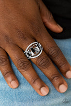 Load image into Gallery viewer, Paparazzi Rings Treasure Chest Charm - Black

