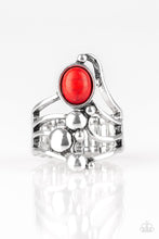 Load image into Gallery viewer, Paparazzi Rings Wanderlust Wanderer Red
