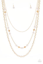 Load image into Gallery viewer, Paparazzi Necklace Classical Cadence Gold
