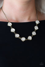 Load image into Gallery viewer, Paparazzi Necklaces The Imperfectionist - Brass
