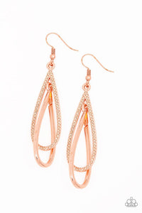 Paparazzi Earrings Spotlight Splendor Cooper