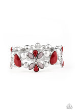 Load image into Gallery viewer, Paparazzi Bracelets Fabulously Flourishing - Red
