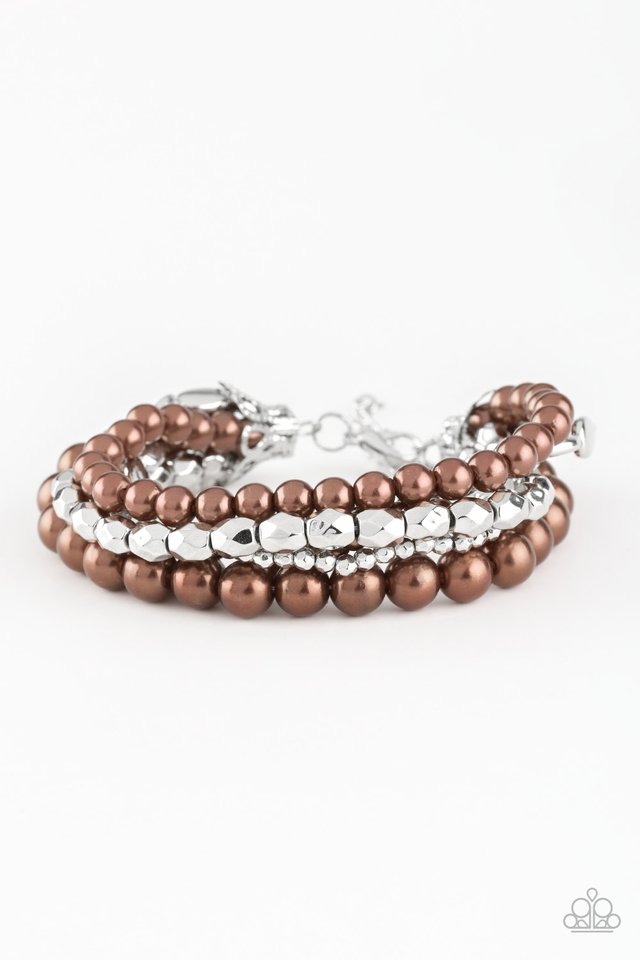 Paparazzi Bracelet Metro Mix up Brown