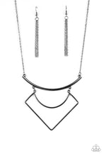 Load image into Gallery viewer, Paparazzi Necklaces Egyptian Edge - Black
