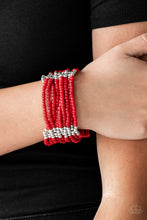 Load image into Gallery viewer, Paparazzi Bracelets Outback Odyssey Red
