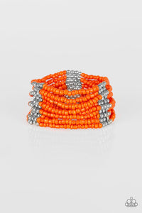 Paparazzi Bracelets Outback Odyssey Orange