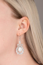 Load image into Gallery viewer, Paparazzi Earrings Award Winning Shimmer - White
