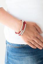 Load image into Gallery viewer, Paparazzi Bracelets Tourist Trap - Red
