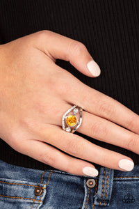 Paparazzi Rings Rich With Richness - Yellow