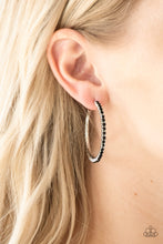 Load image into Gallery viewer, Paparazzi Earrings Must Be The Money Black
