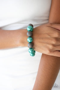 Pre Order Paparazzi Bracelets Humble Hustle - Green