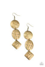 Load image into Gallery viewer, Paparazzi Earrings Mixed Movement - Brass
