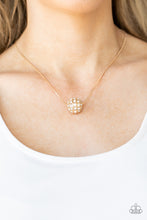 Load image into Gallery viewer, Paparazzi Necklaces Come Out of Your BOMBSHELL - Gold
