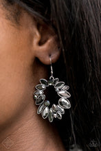 Load image into Gallery viewer, Paparazzi Earrings Fashion Fix  Try as I DYNAMITE - Silver
