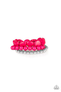 Paparazzi Bracelets Color Venture Pink