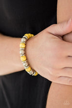 Load image into Gallery viewer, Paparazzi Bracelets Across The Mesa Yellow
