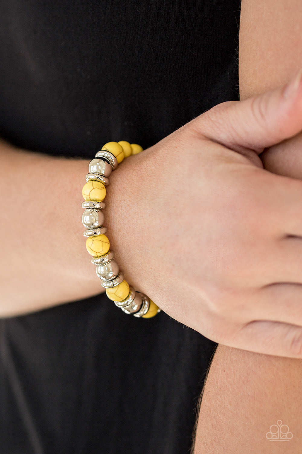 Paparazzi Bracelets Across The Mesa Yellow