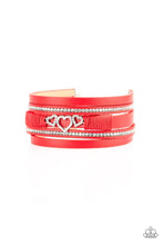 Load image into Gallery viewer, Paparazzi Bracelets Rebel Valentine Red Urban
