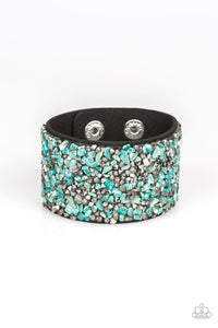 Paparazzi Bracelets Crush Rush Green